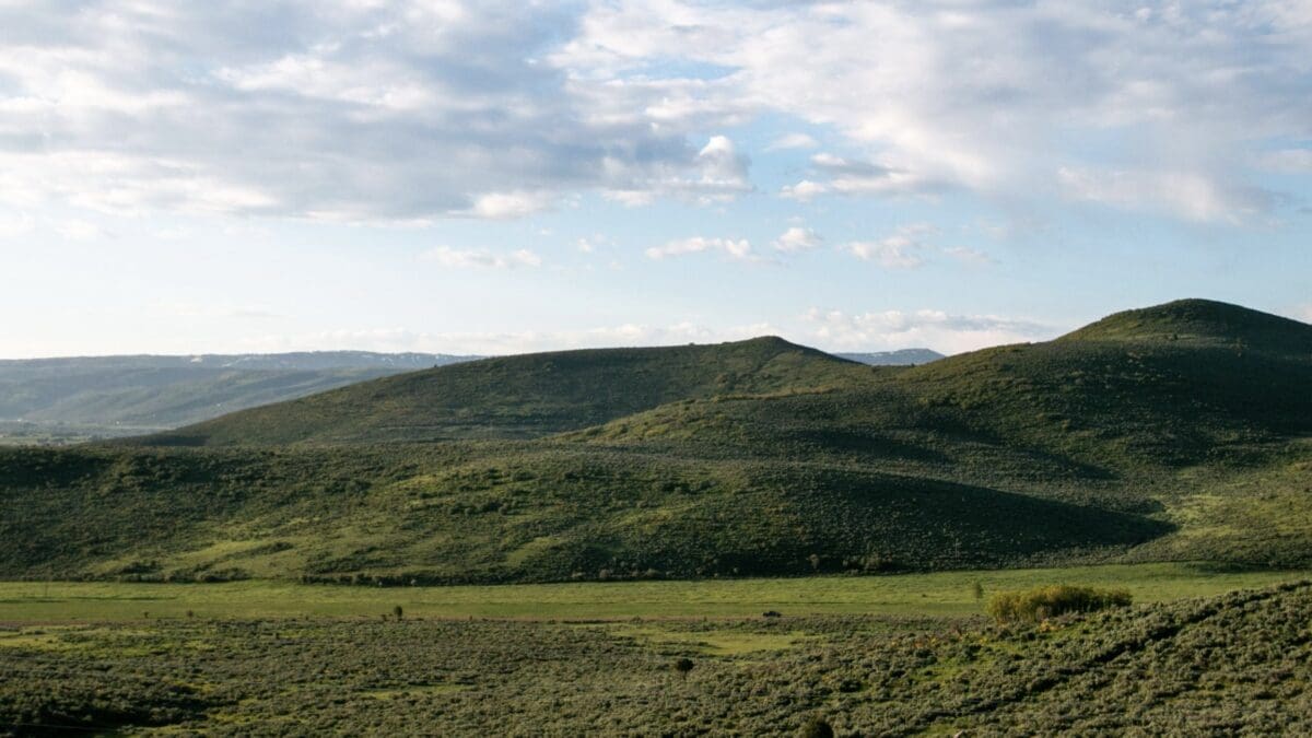 The hills of Ure Ranch.