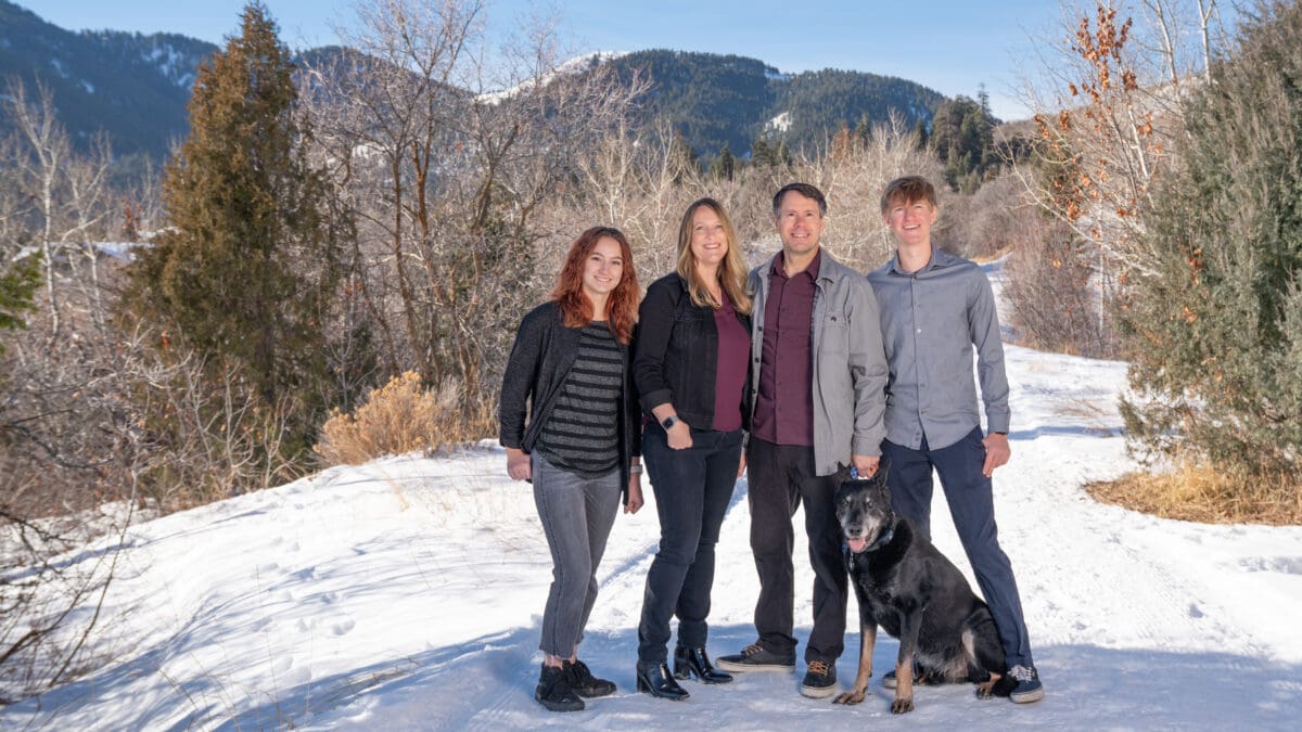 The Welm family welding science, art, and family in Park City.