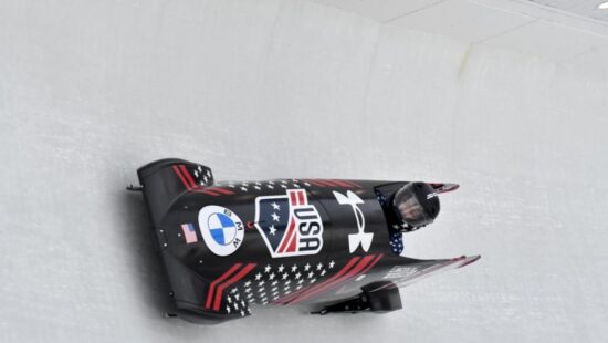 Bobsled World Cup in Lake Placid, March 2024-Monobob, Utah's Kaysha Love.