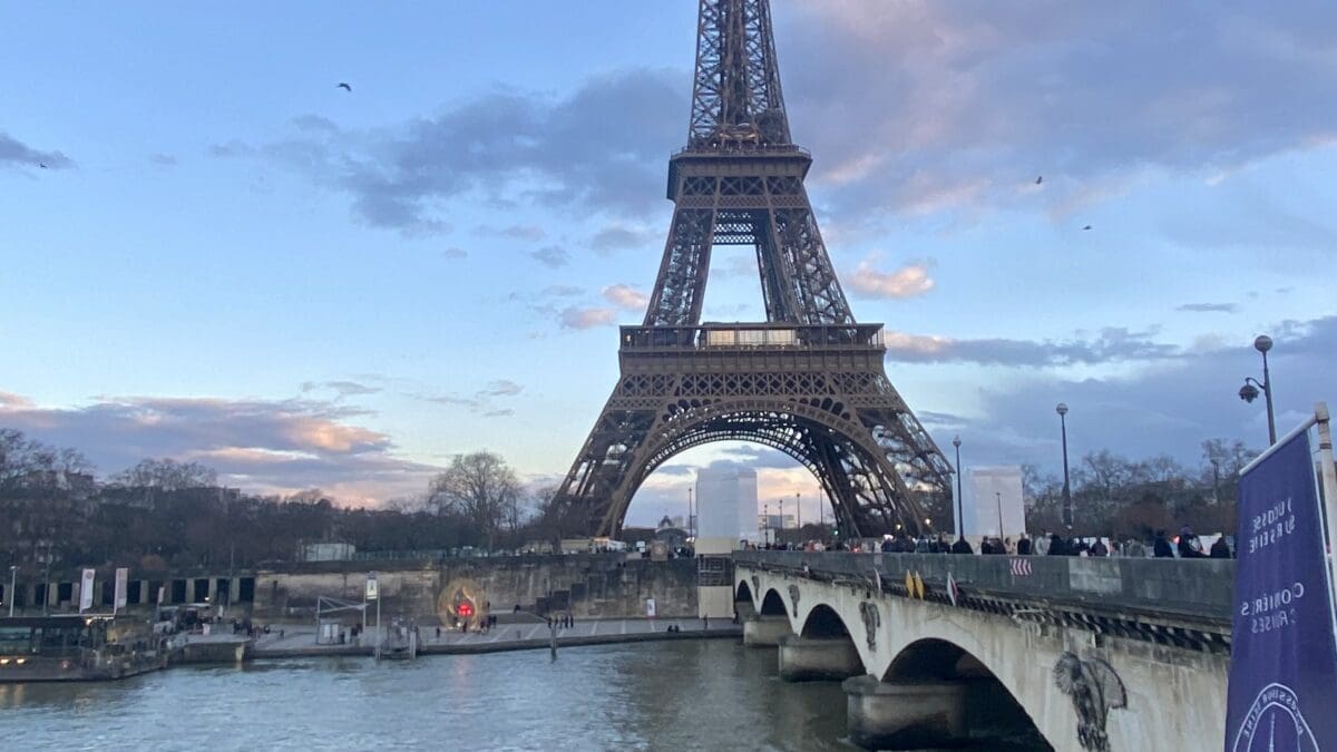 A scene from Paris where the 2024 Olympics are taking place.