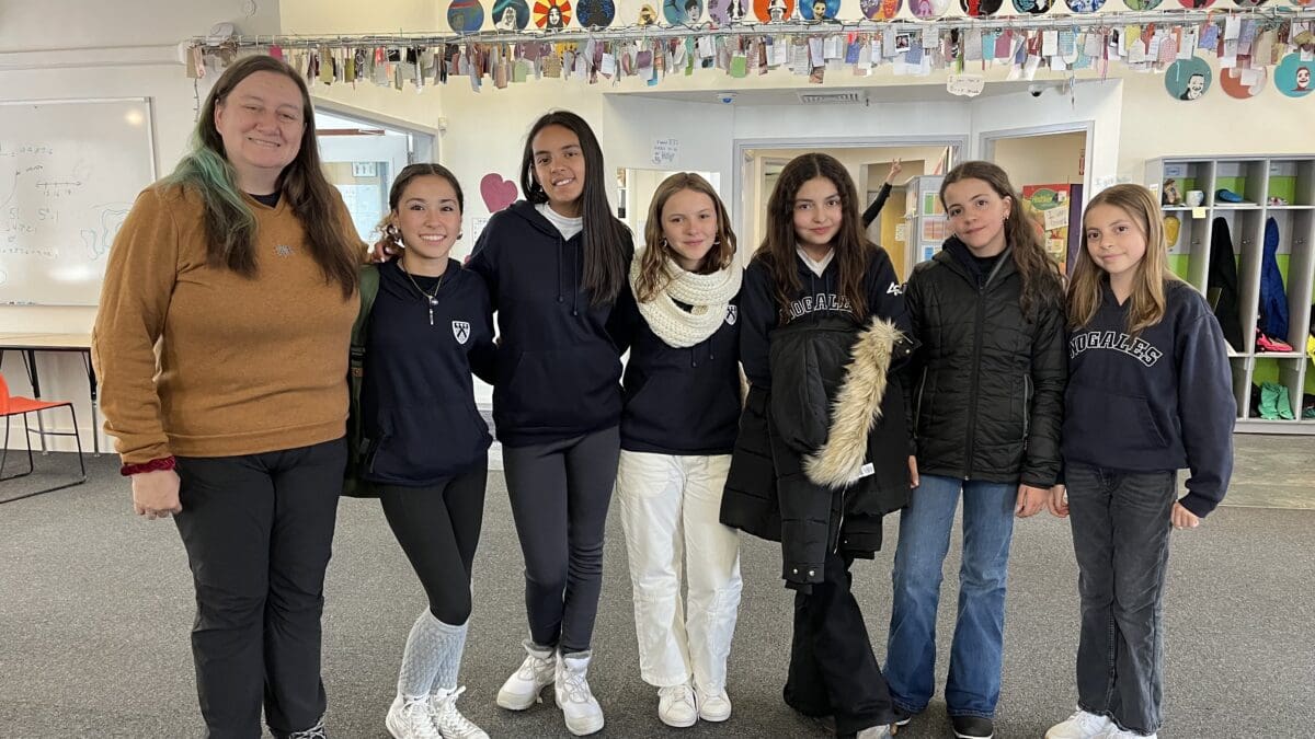 Park City Day School welcomes six girls and one middle school teacher from Colombia.