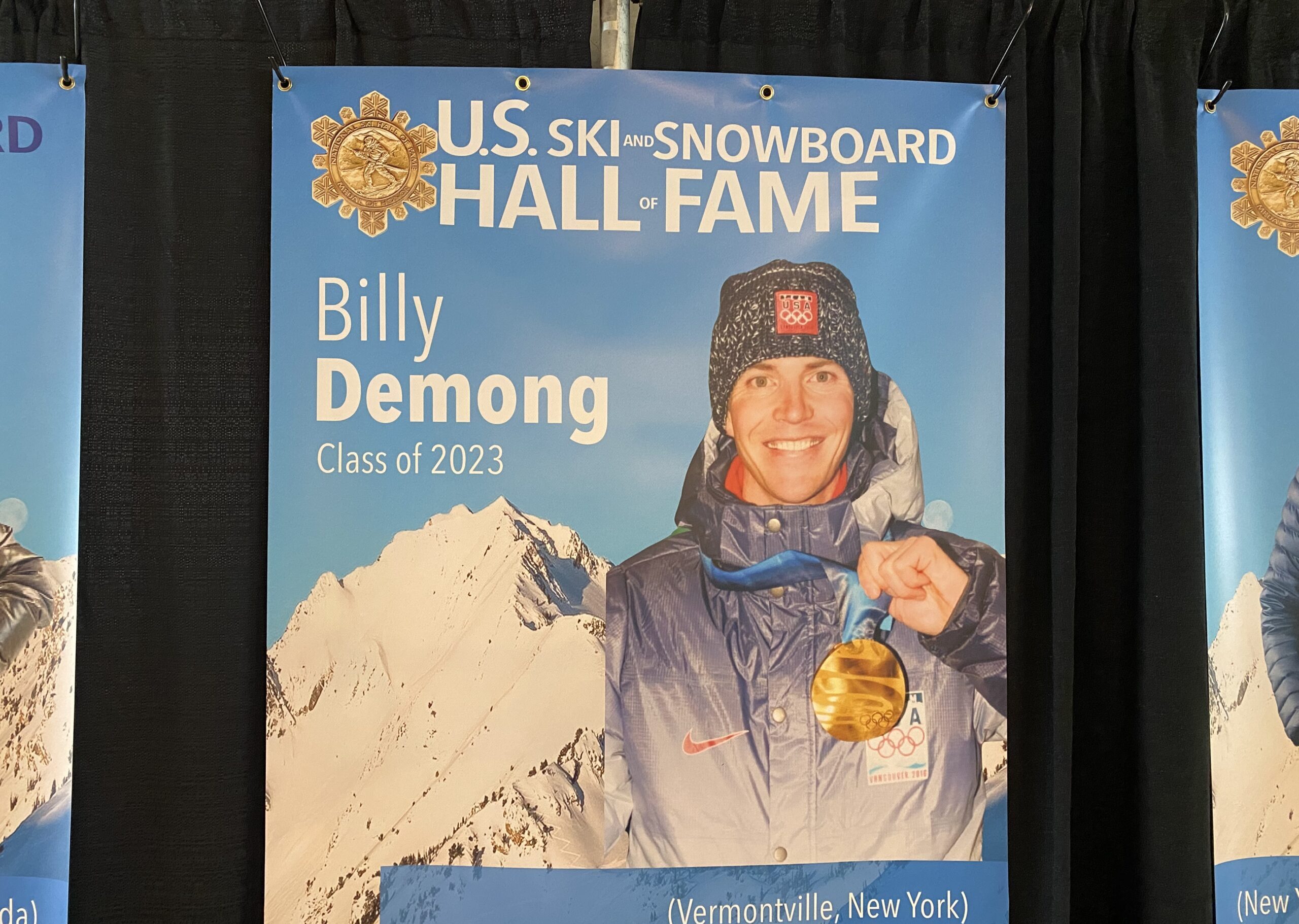 Billy Demong is inducted into the Hall of Fame on March 22, 2024.