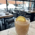 Kita, located inside Pendry, showcases its Pendry Peaches and Oats, made with Proverbial Spirits Rum and Park City Granola.