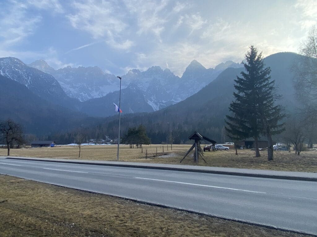 The Alps.