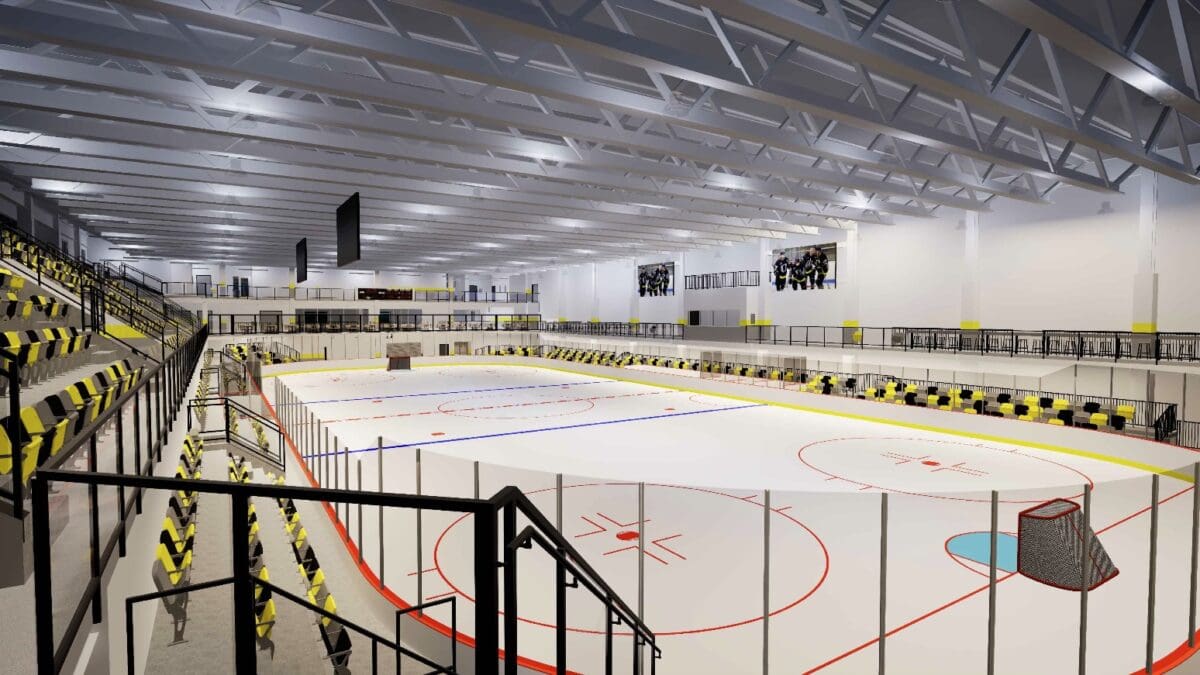 Outliers Interior Arena rendering.