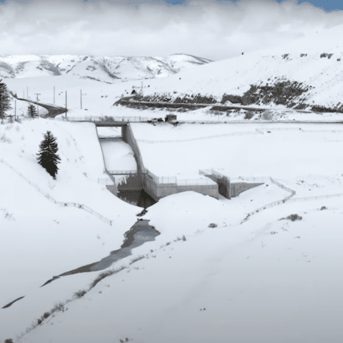 Restoring a Blue Ribbon Fishery Trout Unlimited drills hole in