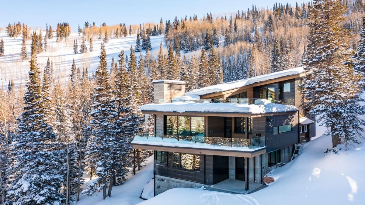 Summit Sotheby's ski-in ski-out listing in White Pine Canyon.