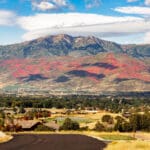 Fall colors blanket the Wasatch Mountains near Park City. KSL meteorologist Matt Johnson expects Utah’s maples to peak in mid- to late September, followed by aspens in early to mid-October.