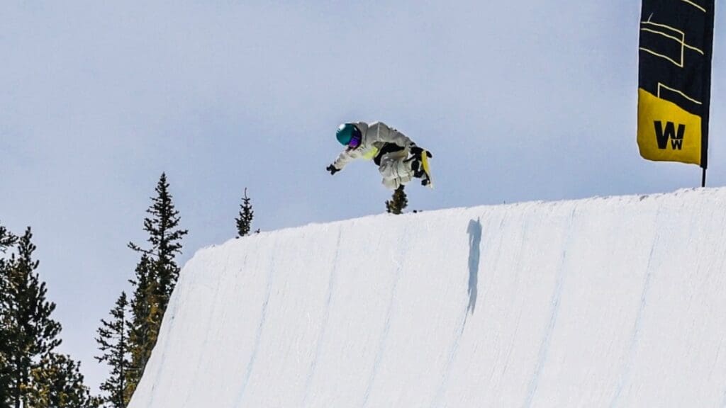 Kennedy Galinski at the USASA Nationals competition at Copper Mountain, CO.