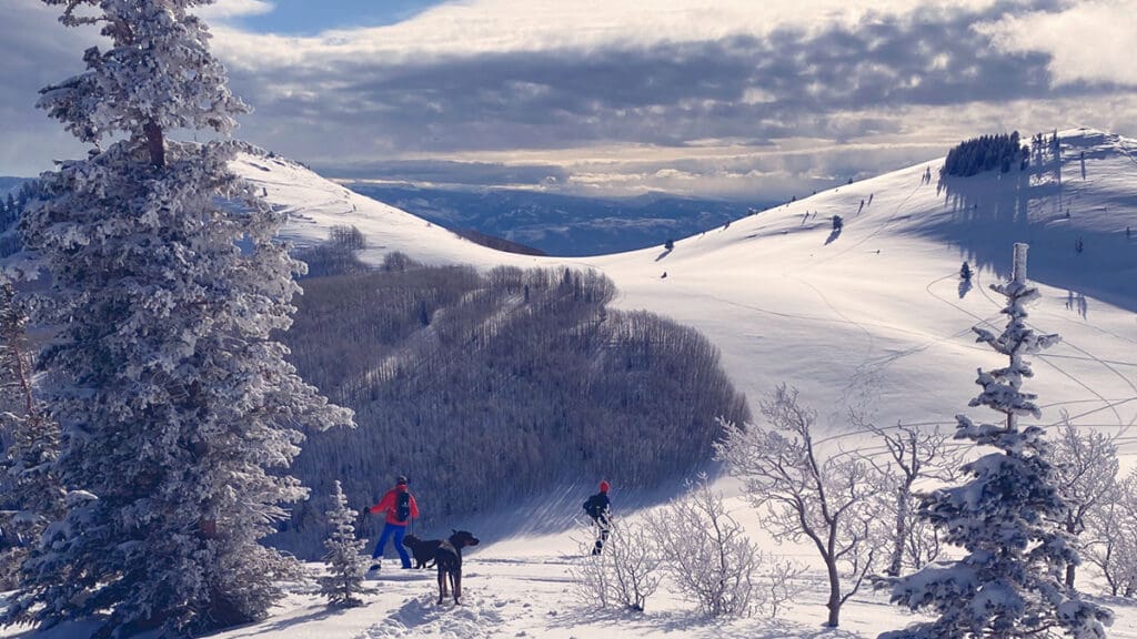 The new six-person lift, Keetley Express, will access high-elevation, beginner terrain between Bald Peak and Flagstaff Peak.