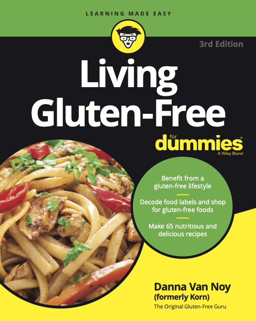 Cover of the 3rd edition of Living Gluten-Free for Dummies.