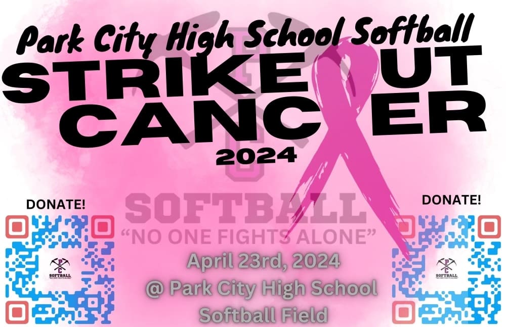 PCHS Girls' Softball's Inaugural Strike-out Cancer event in support of the Huntsman Cancer Foundation - Women’s Cancer.