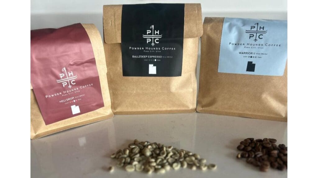 Powder Hounds Coffees.