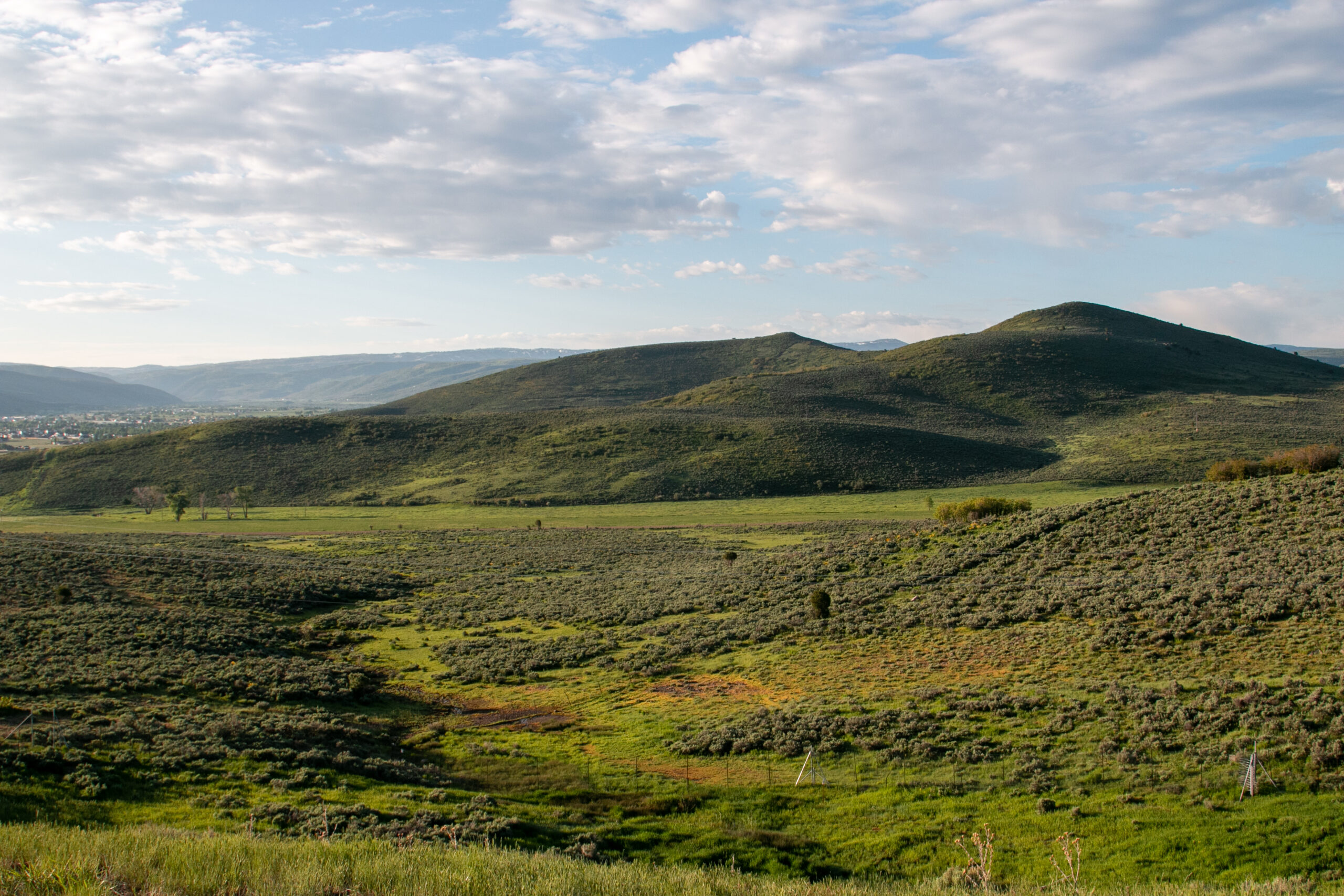 Summit County lands on the Ure Property.