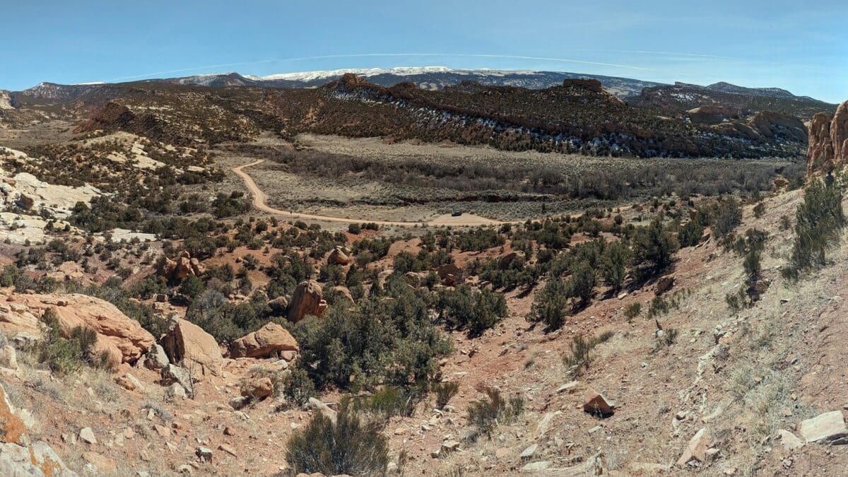 Dinosaur National Monument, Cub Creek Petroglyphs Overview.