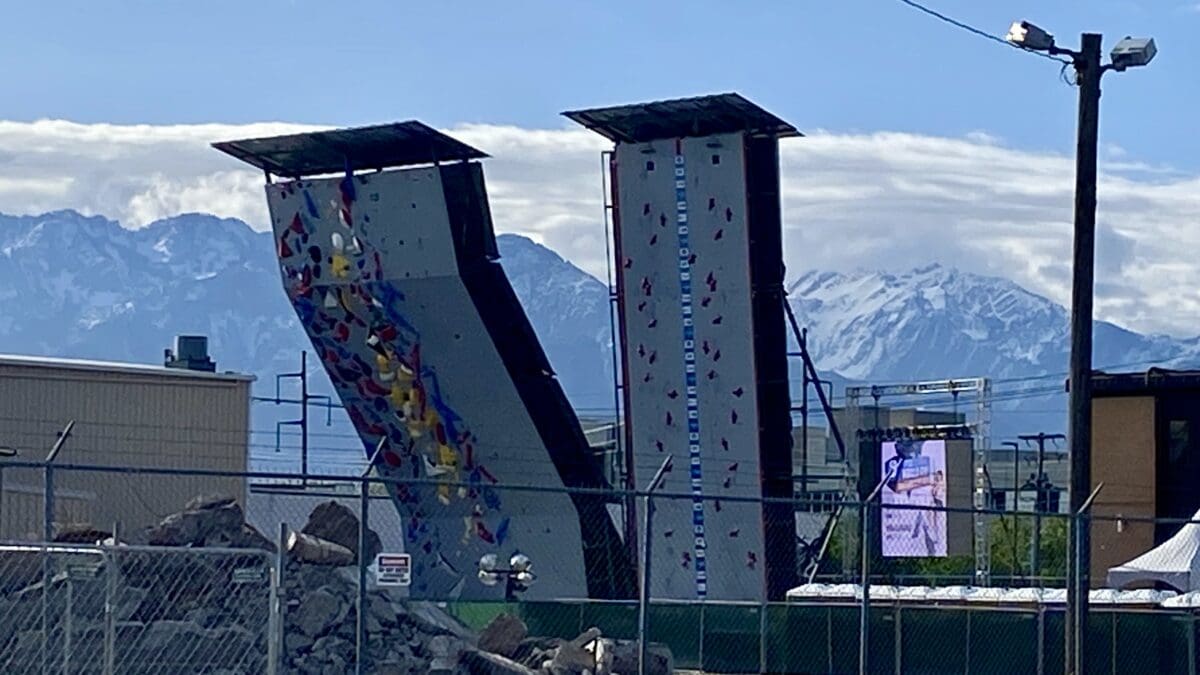 Salt Lake City's Climbing World Cup.
