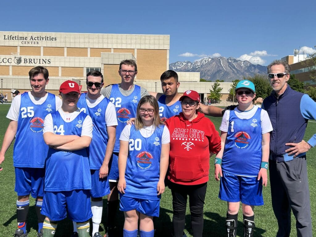 Special Olympics soccer.