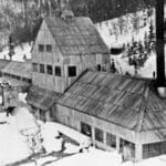 The Silver King Mine headframe.