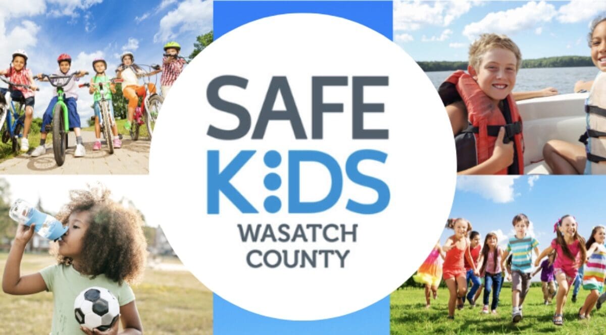 Safe Kids Wasatch County Kids Health & Safety Fair flyer.