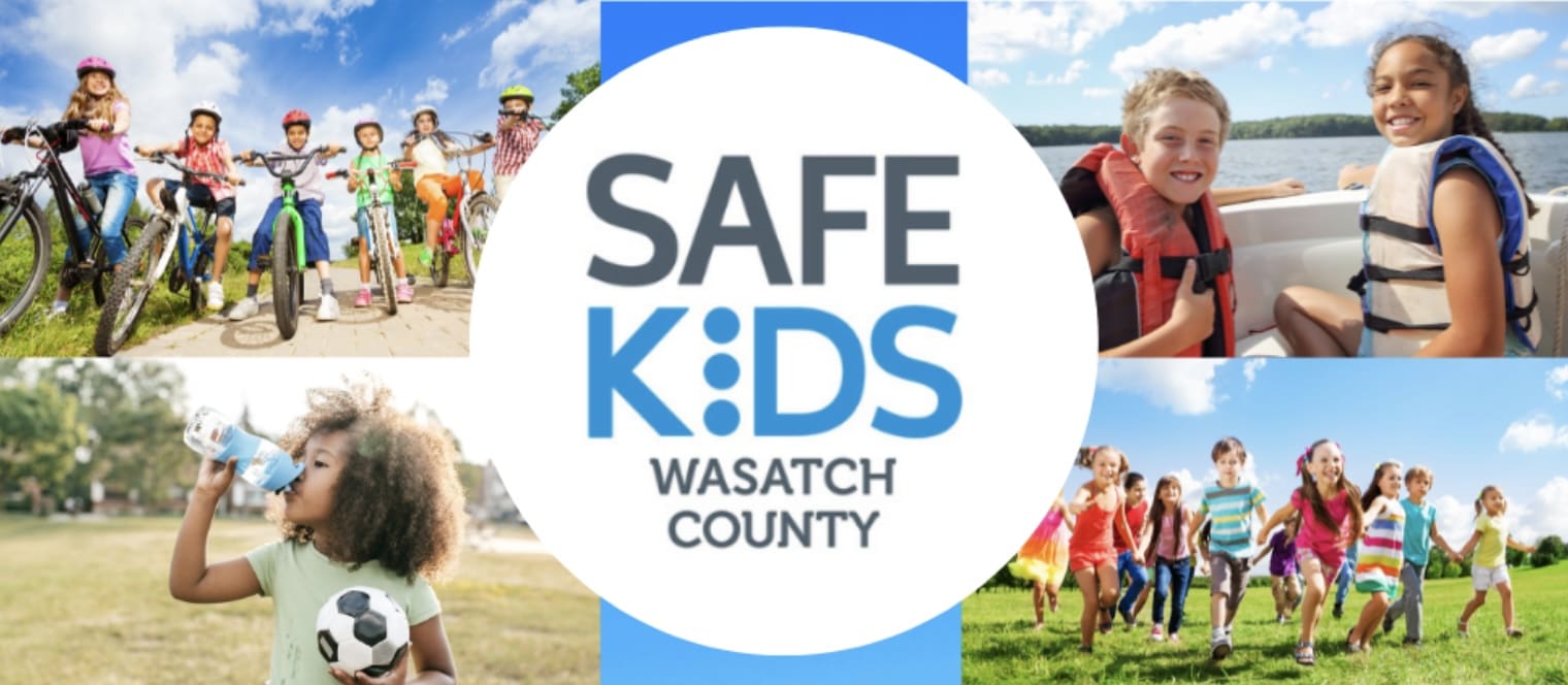 Safe Kids Wasatch County Kids Health & Safety Fair flyer.