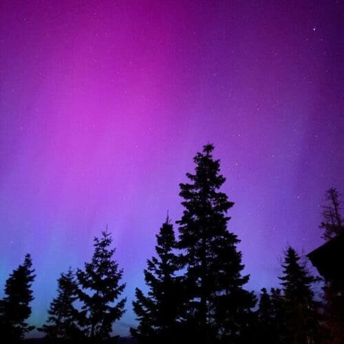Northern Lights from Pinebrook, May 10, 2024