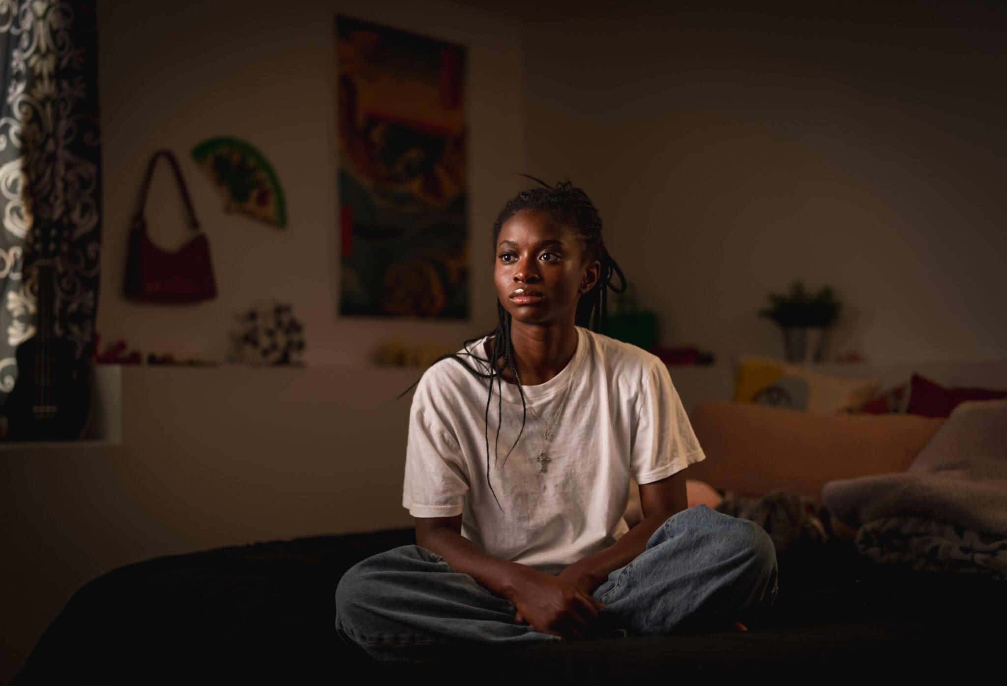 Elise Djagba, 17, poses for a photo at her home in West Valley City on Sunday, June 16, 2024.