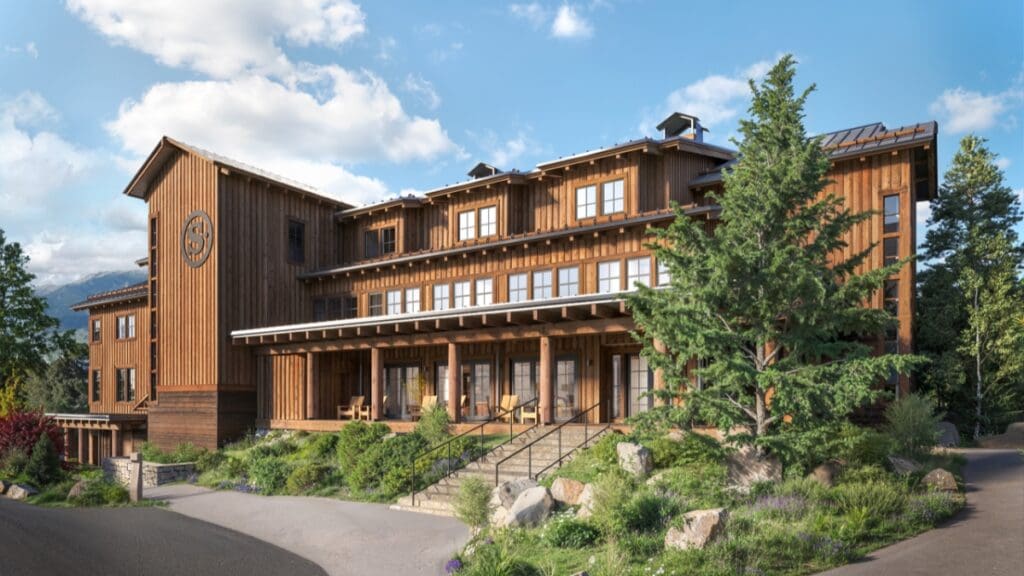 Renderings of the new Sundance hotel. 