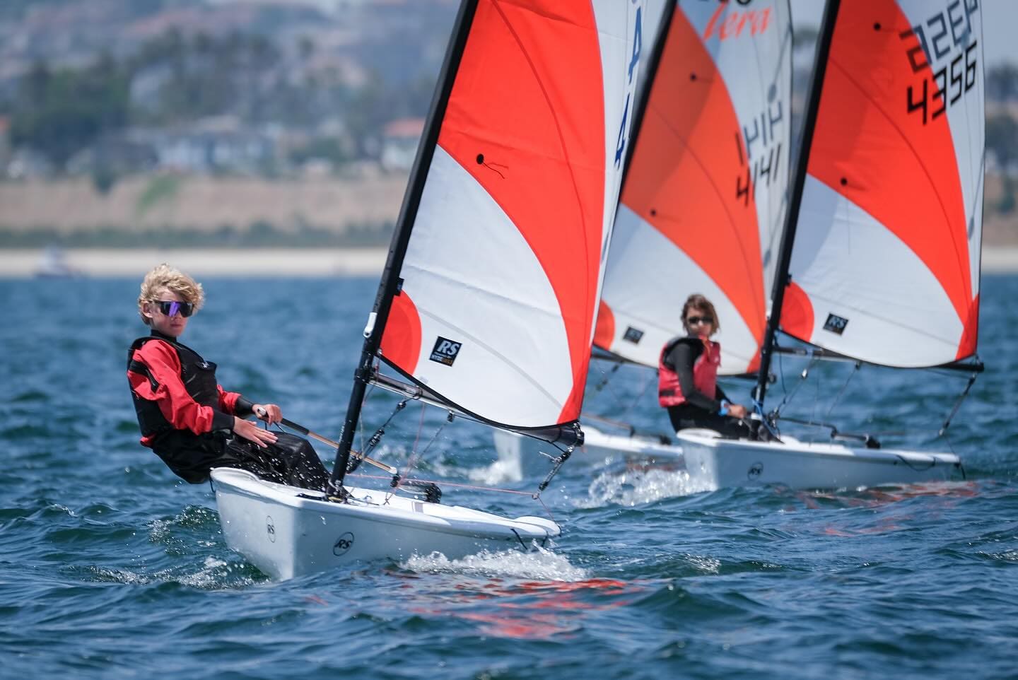 Park City Sailing Association athletes in regatta in Long Beach, CA.