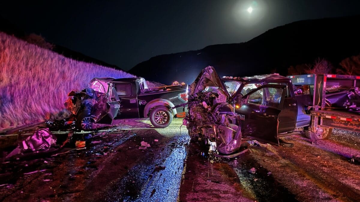 Fatal crash on US-40 Thursday night.
