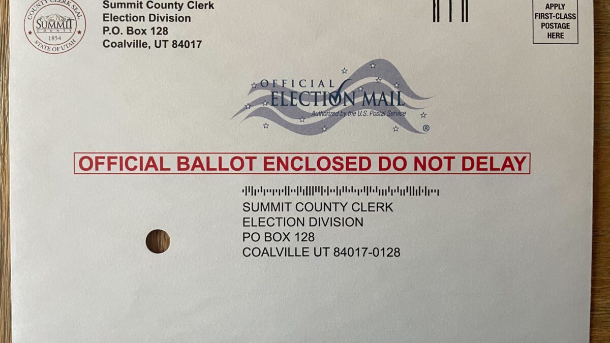 A Summit County ballot.