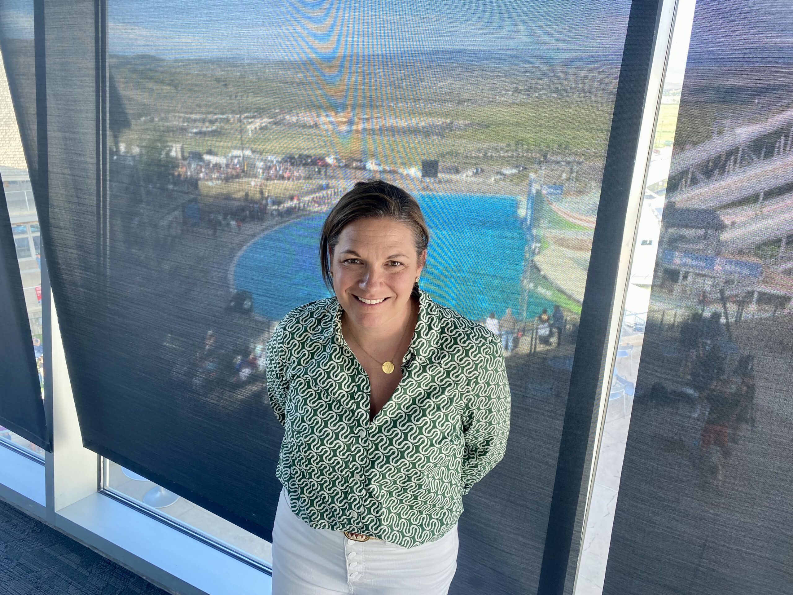 Catherine Rainey at the Utah Olympic Park, her role is changing.