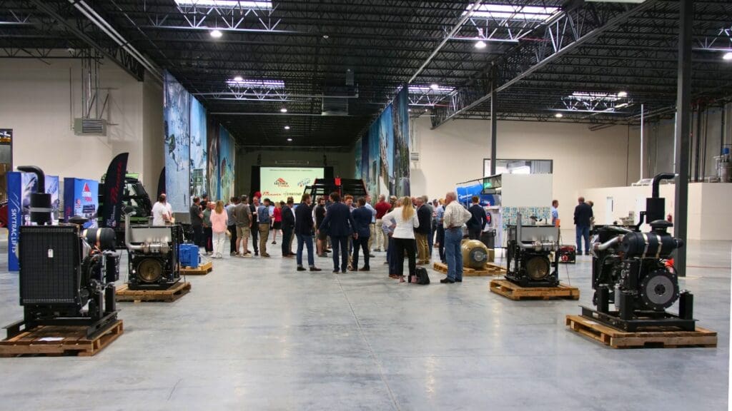 The inside of the new Leitner-Poma of America facility in Tooele, Utah.