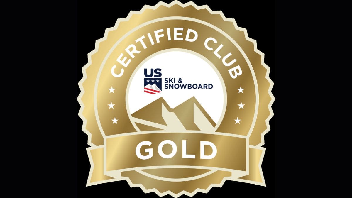 U.S. Ski & Snowboard Certified Club, Gold badge.