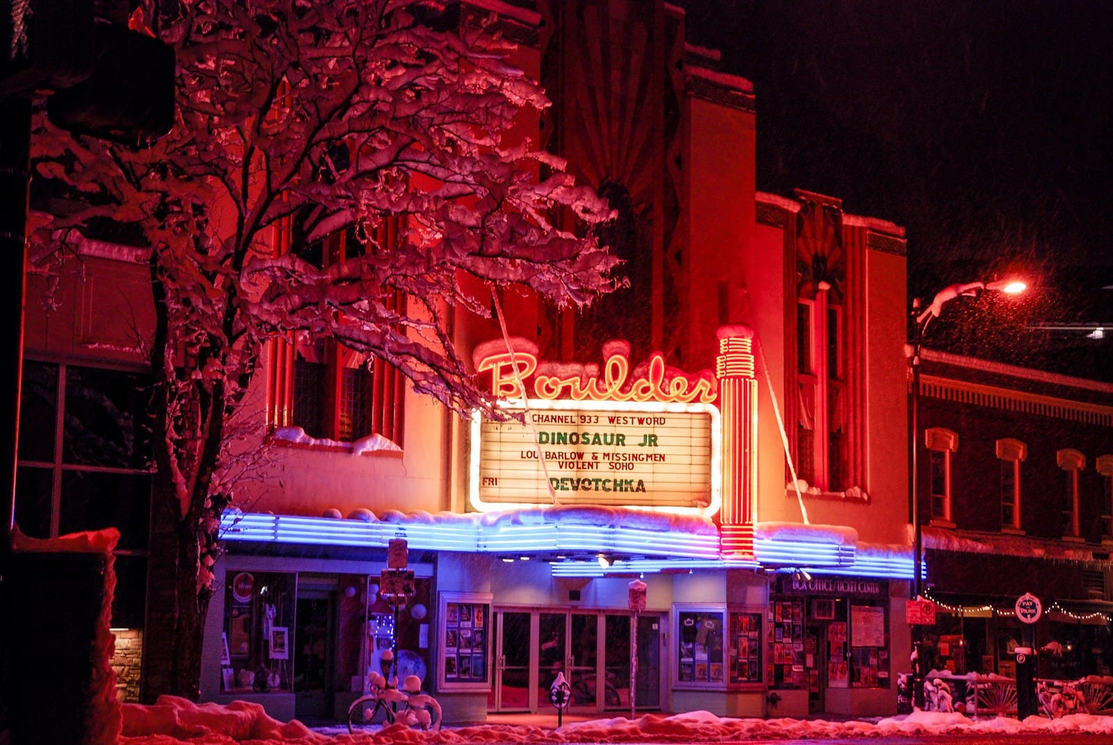 The Boulder Theater.