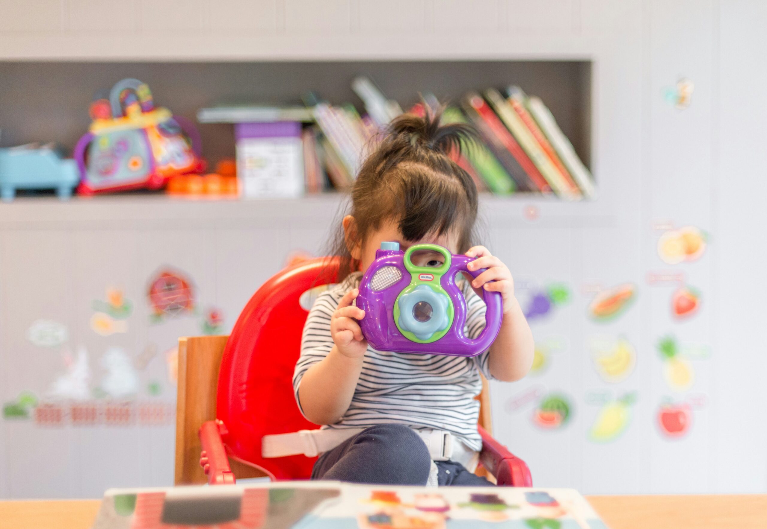 Child at daycare.