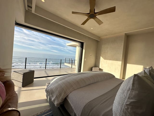 Beach front home on Playa Tortuga in East Cape, San Jose del Cabo, Mexico.