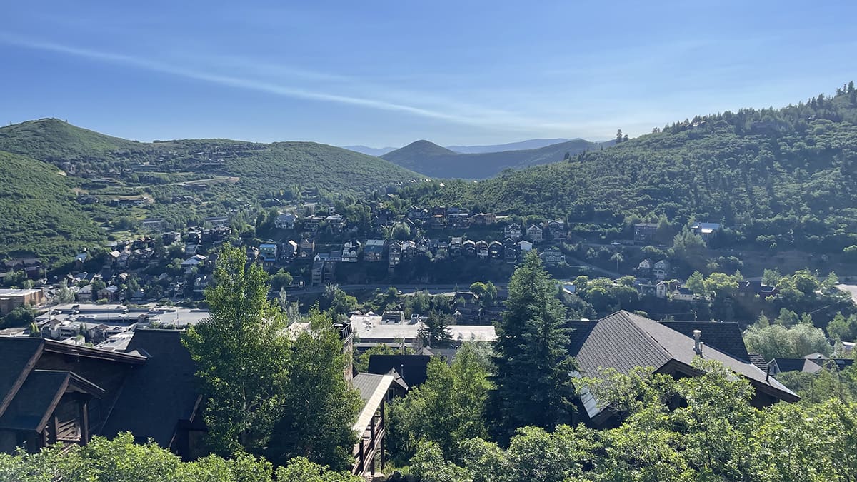 The Prince property at 220 King Rd. sits high on the steep slope of Treasure Hill.