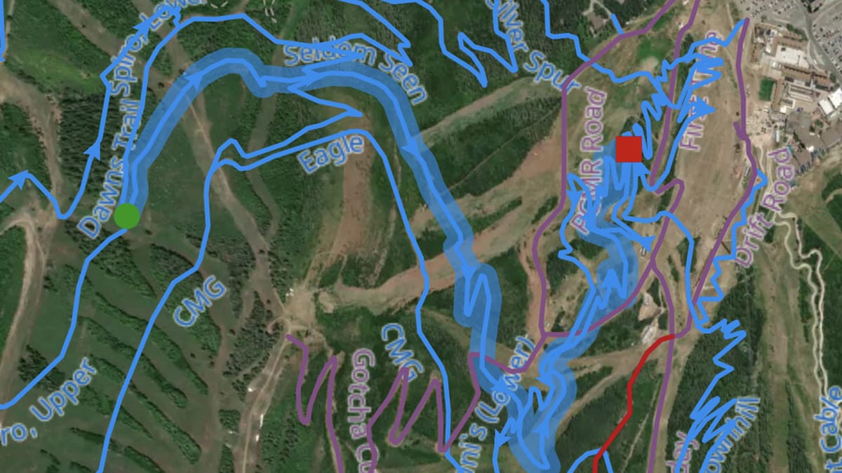 Seldom Seen is Park City's newest downhill mountain bike trail.