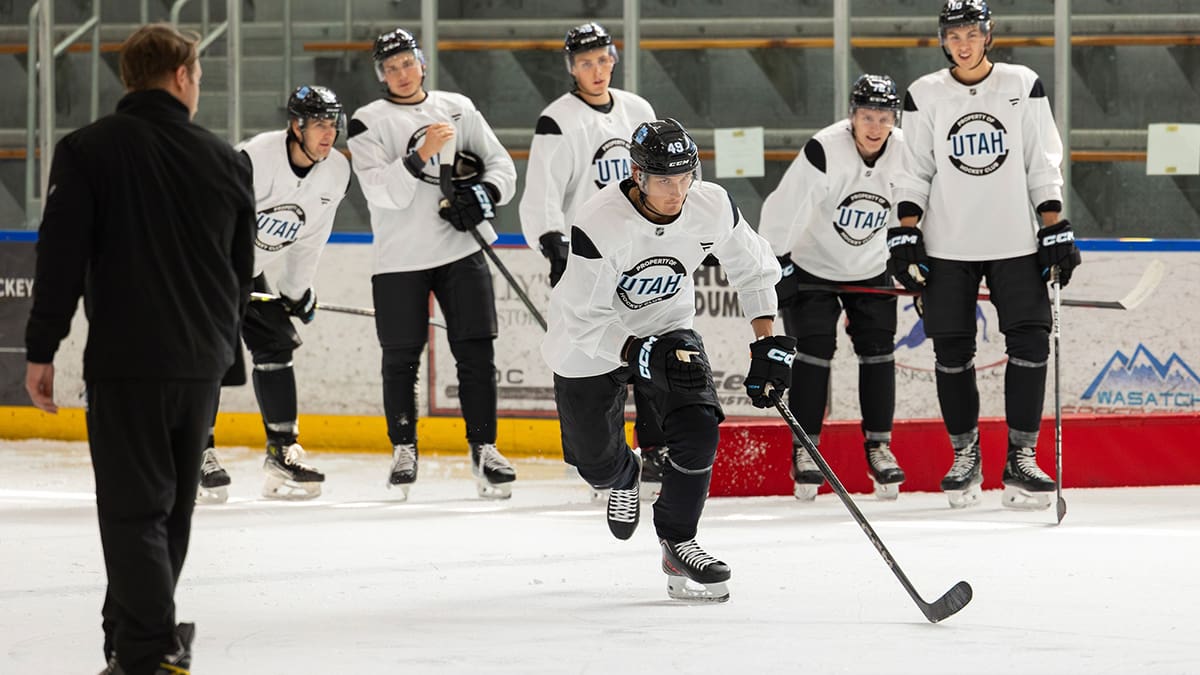 Utah Hockey Club's first on ice appearance took place last week at the Park City Ice Arena.