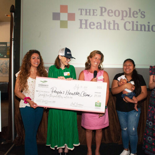 The People's Health Clinic will receive a $75,000 grant from the Women's Giving Fund.