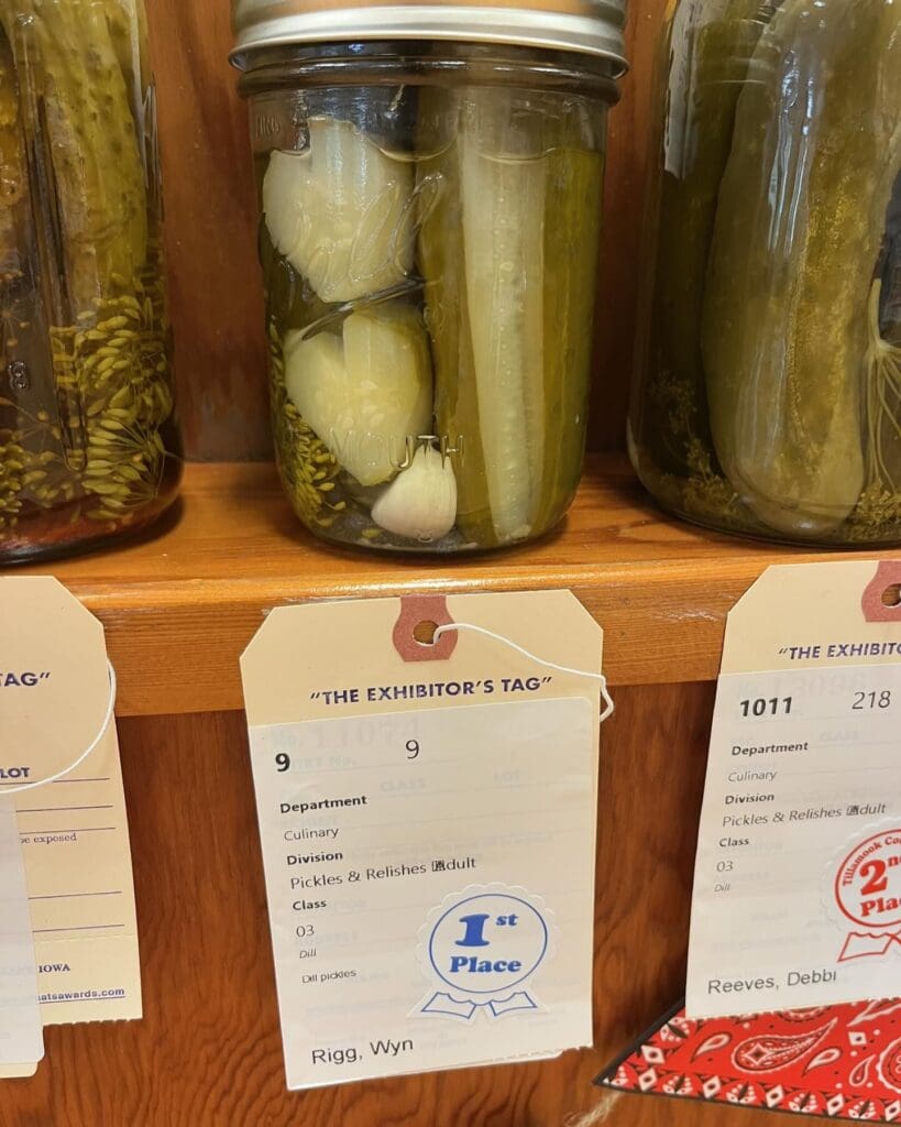 Wyn Rigg's Pickles. 