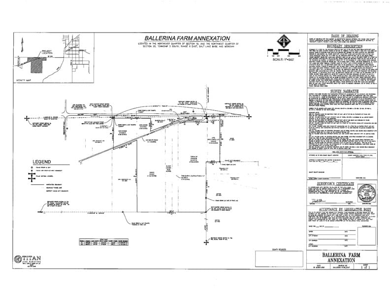 Ballerina Farm Annexation into Kamas.