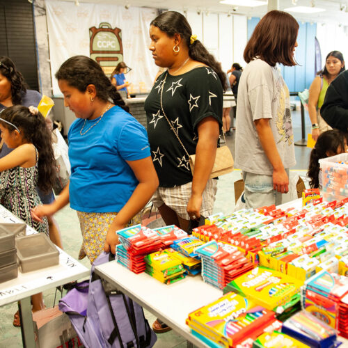 CCPC Back to School, supplies for school, at the outlets.