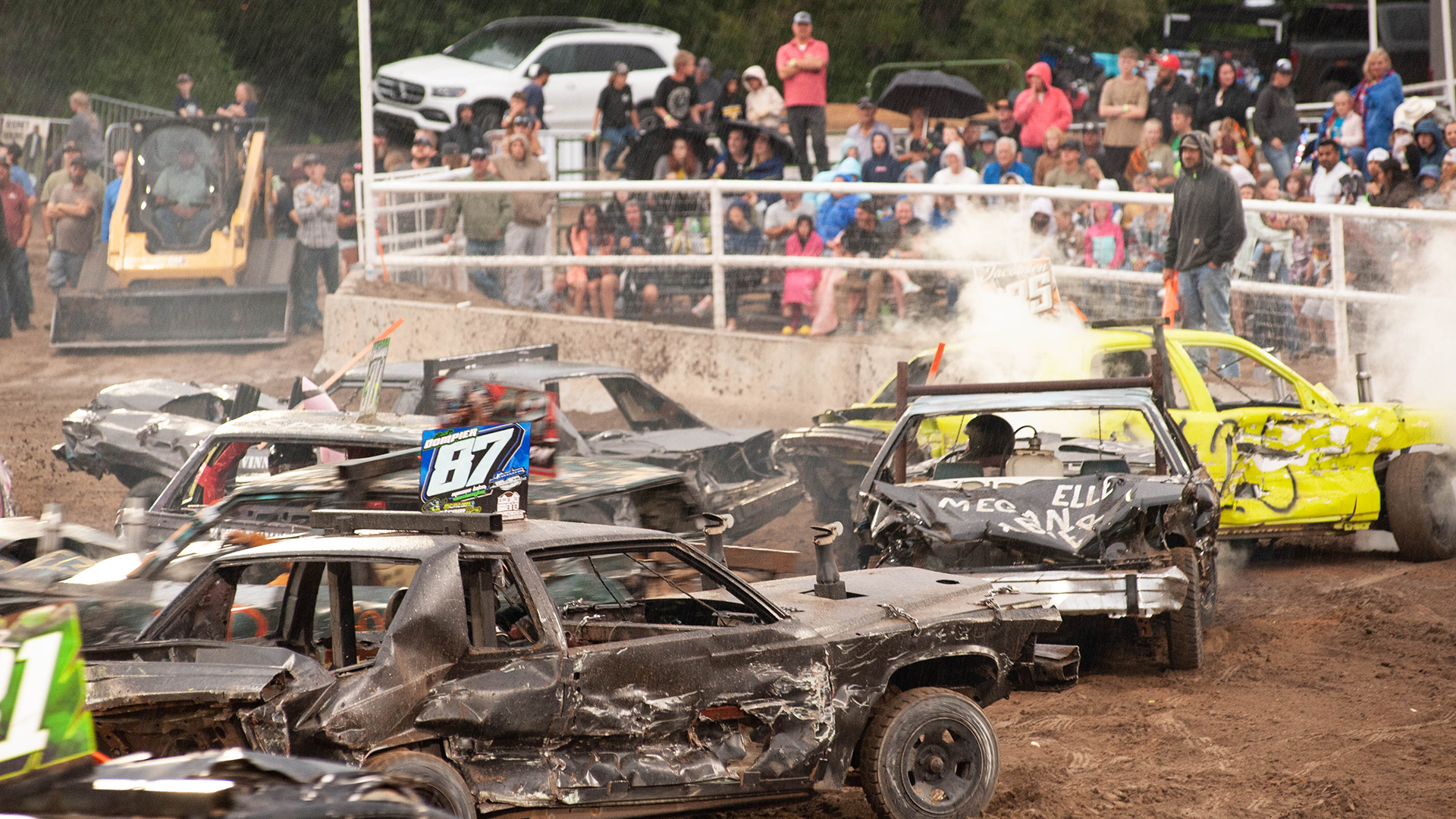 Demolition Derby Summit County Fair.