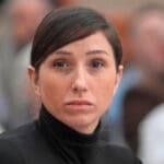 Richins looks on during a court appearance on May 15, 2024. Richins, is acccused of fatally poisoning her husband with a lethal dose of fentanyl.