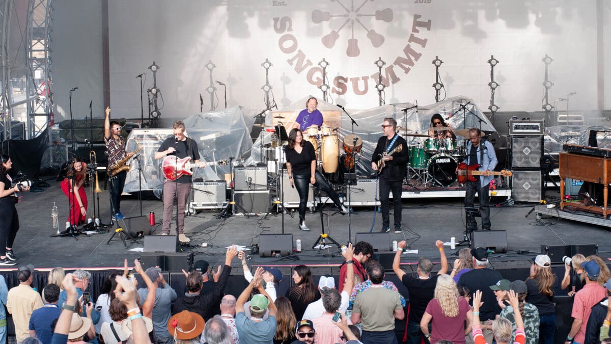 Eric Krasno and Friends perform at the 2024 Park City Song Summit.