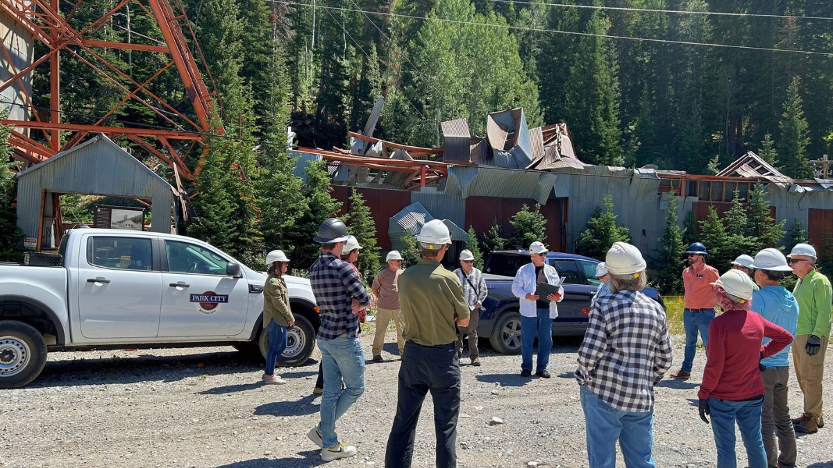 The Historic Preservation Board took a tour of the Thaynes and Silver King Mine District Sites to approve funding for one and recommendation for National Register for the other.