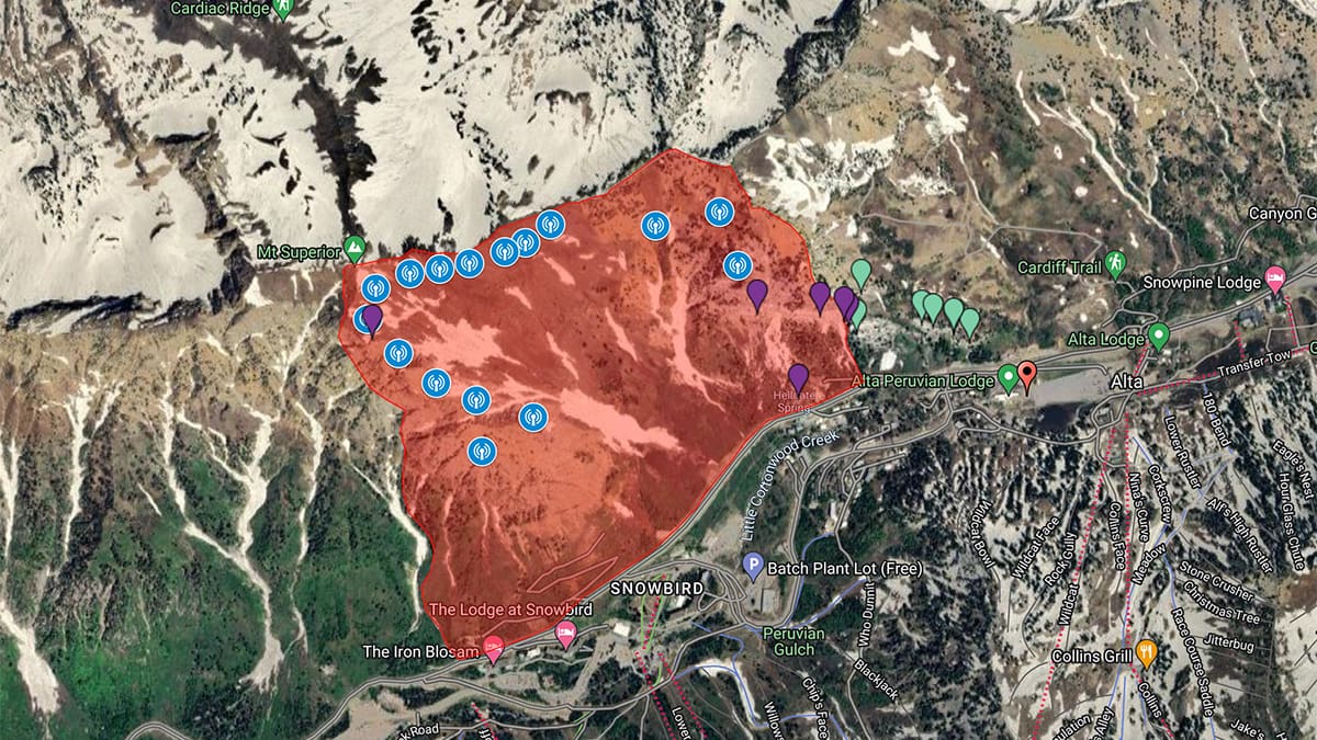 A closure to install new avalanche mitigation towers on Mt. Superior has been temporarily lifted opening the area back up to hikers. Another closure is expected in early September to finish the project.