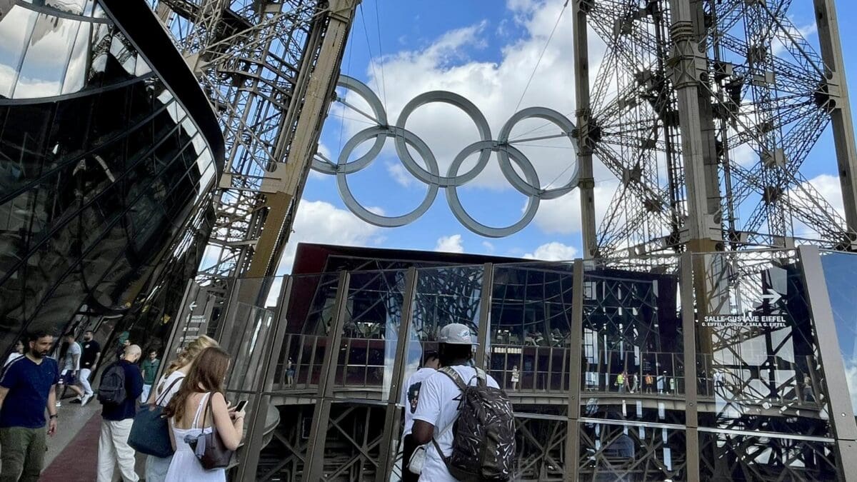 In Paris at the 2024 Olympics.