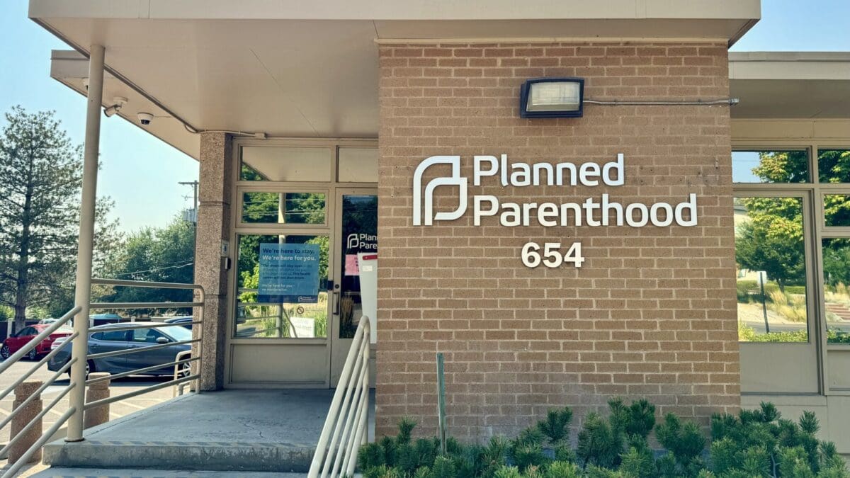 A Planned Parenthood clinic in Salt Lake City is pictured on Wednesday, July 31, 2024.